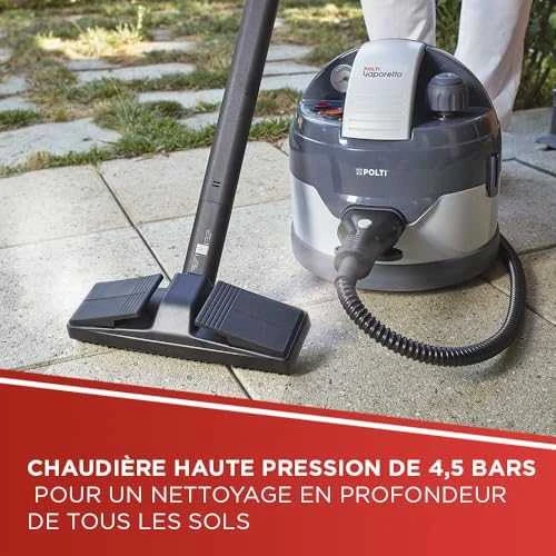 Polti | Garų valytuvas | PTEU0260 Vaporetto Eco Pro 3.0 | Galia 2000 W | Garų slėgis 4,5 baro | Vanduo bako talpa 2 L | Pilkas