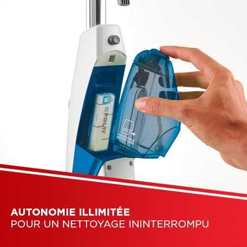 Polti | Garinė šluostė | PTEU0296 Vaporetto SV460 Double | Galia 1500 W | Garų slėgis Netaikomas baras | Vanduo bako talpa 0,3 L | Baltas/Mėlyna