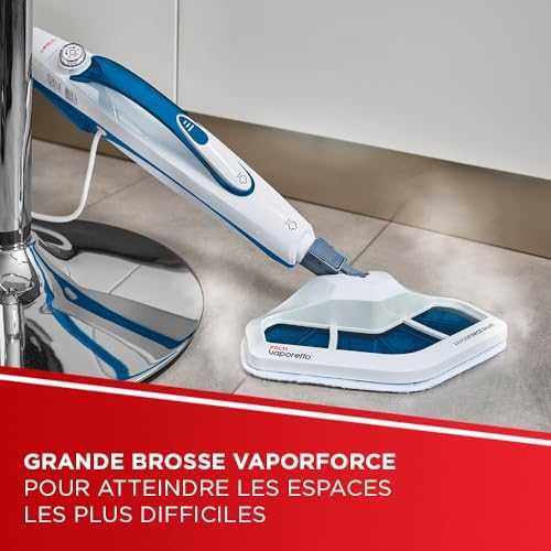 Polti | Garinė šluostė | PTEU0296 Vaporetto SV460 Double | Galia 1500 W | Garų slėgis Netaikomas baras | Vanduo bako talpa 0,3 L | Baltas/Mėlyna
