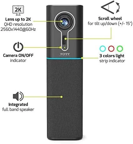Port Designs Visio Desktop Conference Tower 2K