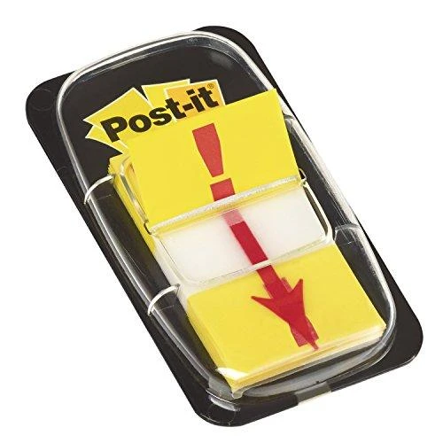3M Lipnūs žymekliai POST-IT Šauktukas, 25,4 x 43,2 mm, 50 lapelių