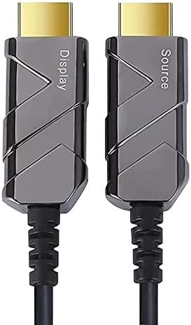 PREMIUMCORD Ultra High Speed HDMI 2.1 optinio pluošto kabelis 8K@60Hz, paauksuotas 10m