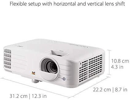 Projektorius ViewSonic 4K UHD (3840x2160), 3200AL, 12 000:1 kontrastas, SuperColor technologija, HDR/HLG, suderinama su 3D, TR1.5-1.65, 1.1x priartinimas, 27dB triukšmo lygis (Eco), 5ms įvesties delsa