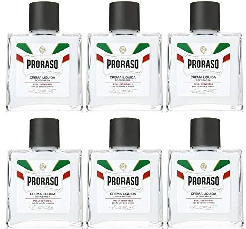 Jautrios odos balzamas po skutimosi Proraso White Line After Shave Balm, 100 ml