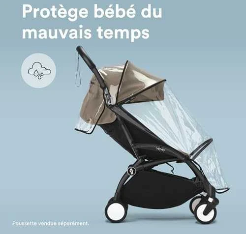 Stokke BABYZEN YOYO 6+ lietaus uždangalas - uždangalas nuo lietaus YOYO + ir YOYO 2 vežimėliui