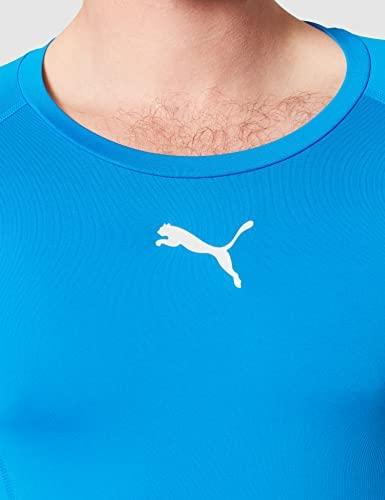 Puma LIGA Baselayer SS vyriški marškinėliai mėlyni 655918 02 (XL)