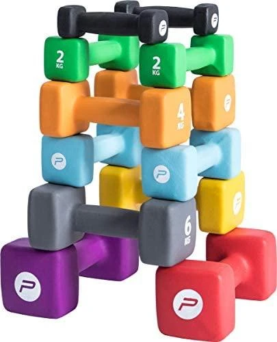 Pure2Improve | Dumbbells | 8.173 kg | Oranžinis | 2 pcs | 4kg