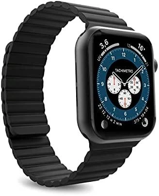 Išmaniojo laikrodžio Apple pintas dirželis, Juodos spalvos, 38/40mm
