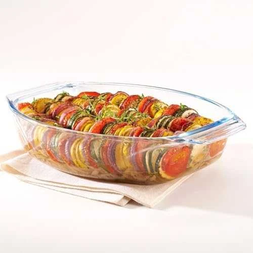 Ovalus skrudintuvas Nenugalimas 40 x 28 cm PYREX
