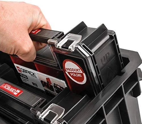 Q-Brick MULTI System TWO BOX 200 dėžė su 6 dėtuvėmis
