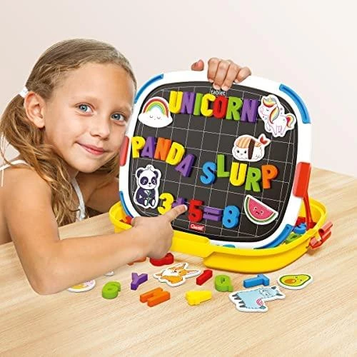 Quercetti Planšetė Magnetico Letters & Numbers - Edukacinis Žaislas