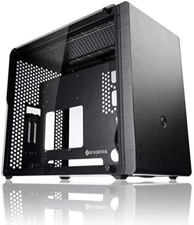 Raijintek Ophion M Evo TGS Micro-ATX kompiuterio korpusas, Tempered Glass - juodos spalvos