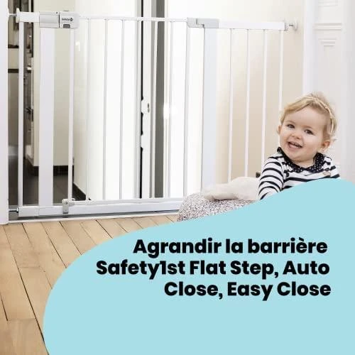 Safety 1St SAUGOS 1ST apsauginės tvorelės pretęsimas EASY CLOSE Metal Plus, balta, 28 cm, 24204310