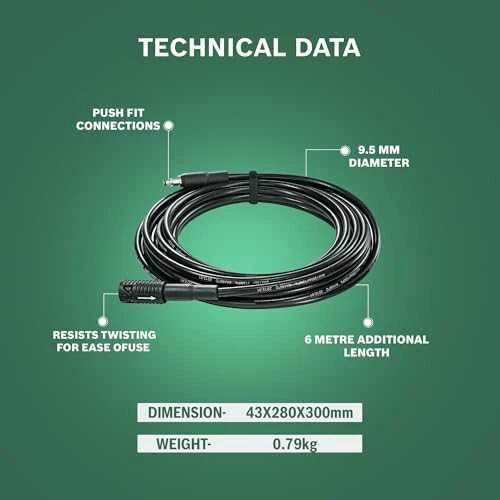 Bosch ilginamoji aukšto slėgio žarna 6m (160 bar)