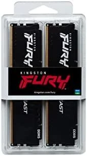Kingston FURY Beast DDR5 atminties modulių rinkinys pakuotėje