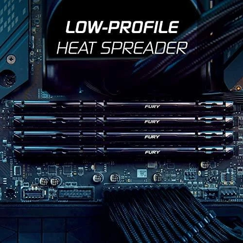RAM KINGSTON 64GB 6000MT/s DDR5 CL36 DIMM rinkinys iš 2 FURY Beast Juodas EXPO