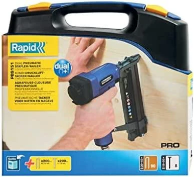 Pneumatinis kabių ir vinių pistoletas Airtac PBS151, Rapid