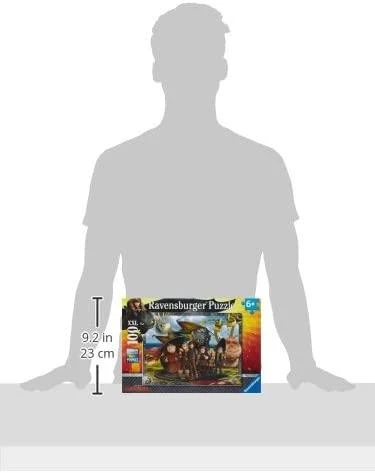Ravensburger Dėlionė 100 vnt. - Bedantis ir jo drauga