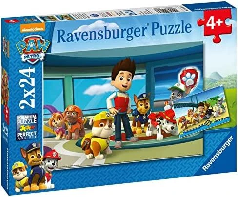 Ravensburger Dėlionė 2x24 vnt. - Šunyčiai patruliai (PAW Patrol)