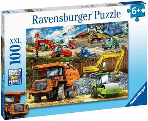 Ravensburger Dėlionė 100 vnt. - Statybinė technika