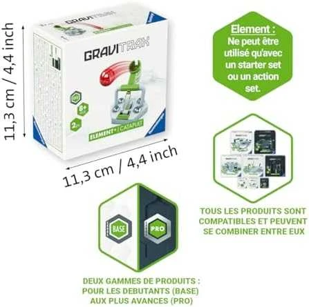 Ravensburger GraviTrax prailginimo rinkinys katapulta