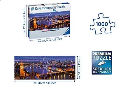 Ravensburger "Panorama" Dėlionė 1000 vnt. - Naktinis Londonas