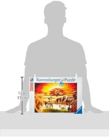 Ravensburger Dėlionė 3000 vnt. - Afrika