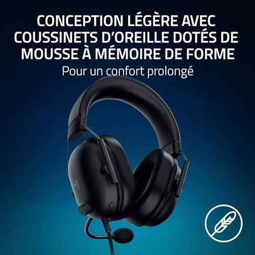 Razer Ausinės Žaidimams | BlackShark V2 X (PlayStation Licensed) | su laidu | Over-Ear | Mikrofonas | Juodas
