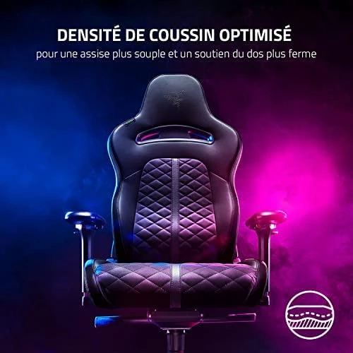 Komfortiška Žaidimų kėdė Razer Enki Gaming Chair, Juoda