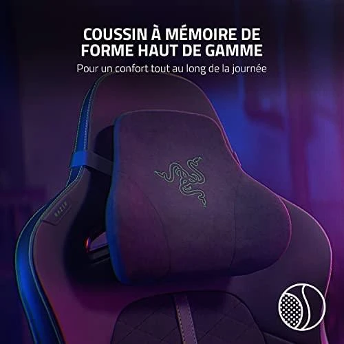 Komfortiška Žaidimų kėdė Razer Enki Gaming Chair, Juoda-žalia
