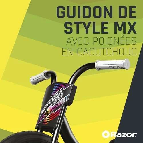 Triratis dviratis Razor RipRider 360 Lightshow, juodos spalvos