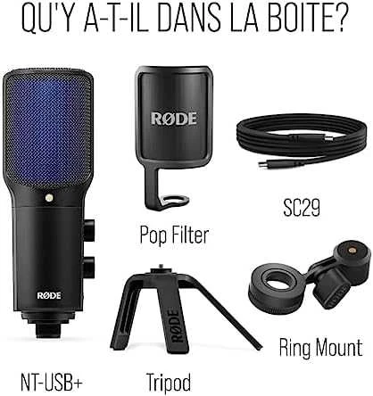 Rode NT-USB+ mikrofonas