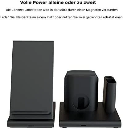 Carruzzo RealPower ChargeAIR Connect Išmanusis telefonas, Išmanusis laikrodis, Planšetinis kompiuteris Juoda USB Belaidis įkrovimas Vidaus