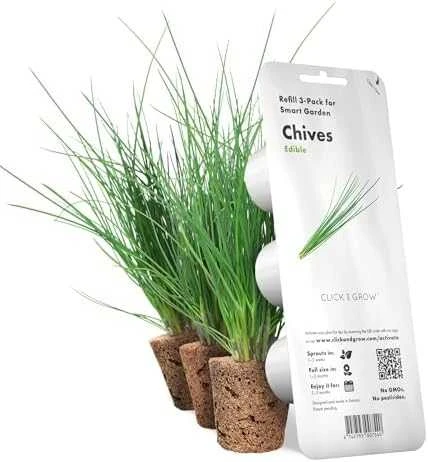 Click Grow „Click and Grow“ – išmaniojo sodo papildymo pakuotė, 3 vnt. – laiškiniai česnakai (SGR38X3)