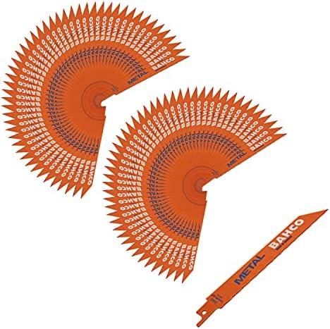 Pjūkleliai tiesiniam pjūklui Bahco 3940-228-8-12-ST100P; BIM; 100 vnt.