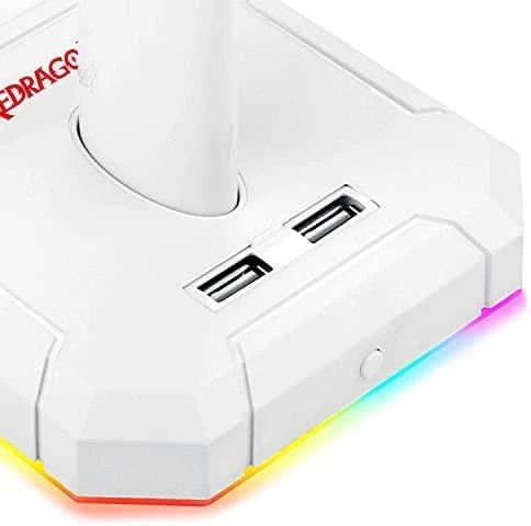 Redragon Scepter PRO ausinių stovas su USB jungtimis