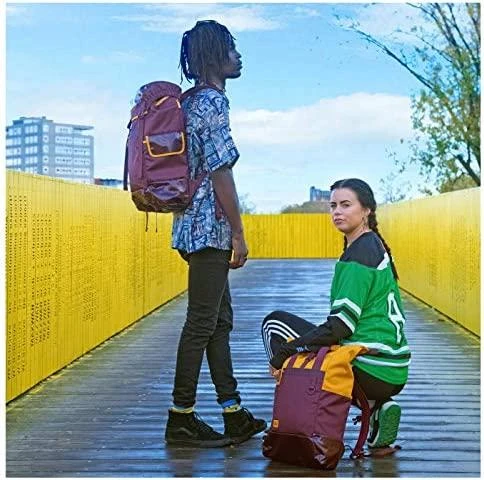 Rivacase Kensington Notebook Backpack 5361 Tinka iki 17.3 ", Backpack for laptop, Burgundy Raudona
