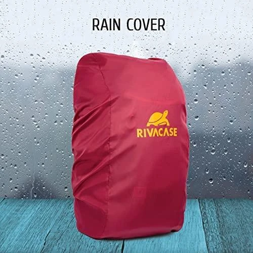 Rivacase Kensington Notebook Backpack 5361 Tinka iki 17.3 ", Backpack for laptop, Burgundy Raudona