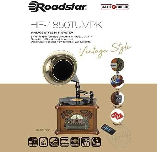 Muzikinis centras Muzik.cent.su plokšt. grot.Roadstar HIF-1850TUMPK