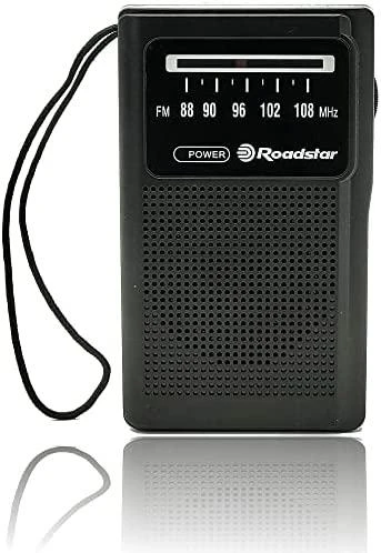 Roadstar nešiojamas radijas su FM dažnių skale
