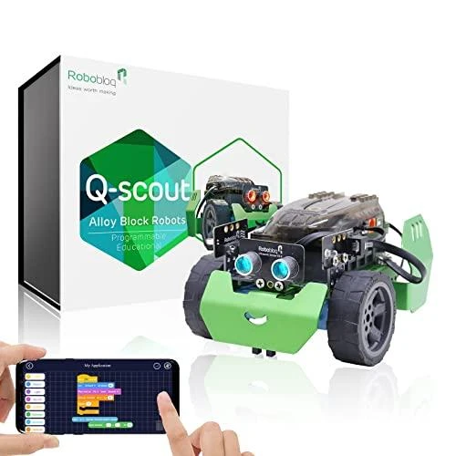 Mokomasis robotas Robobloq Q-Scout