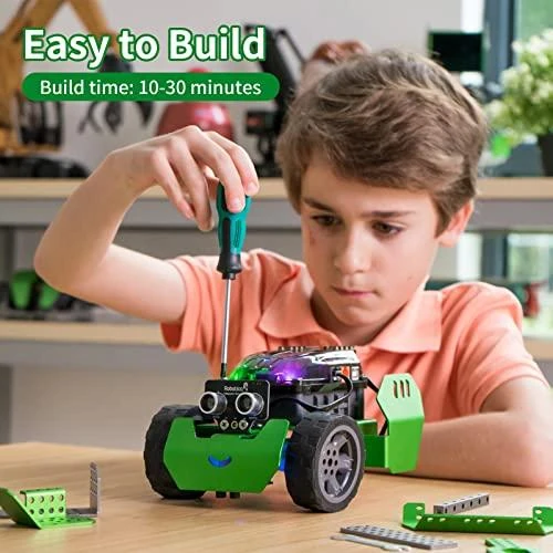 Mokomasis robotas Robobloq Q-Scout