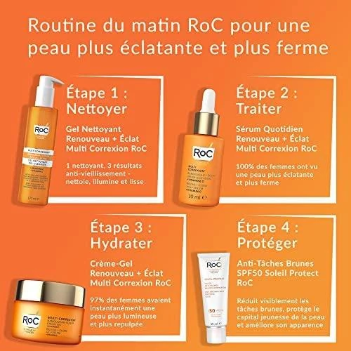 ROC Multi Correxion Revive & Glow Daily Serum spindesio suteikiantis serumas veidui, 30 ml