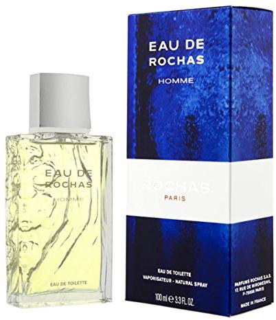 Tualetinis vanduo Rochas Eau De Rochas Homme Eau De Toilette Purškiklis, 50ml