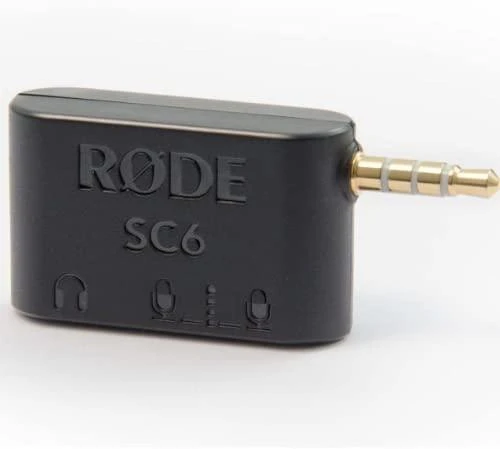 Rode SC6 garso adapteris su 3.5 mm kištuku