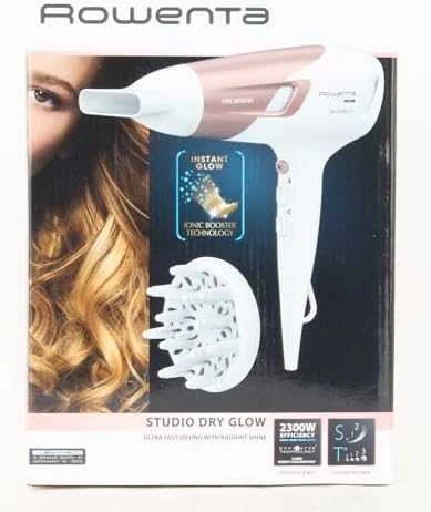Plaukų Džiovintuvas - Rowenta Studio Dry CV5830F0 Ion Booster 6 Speed/Temp Baltas Rose Gold