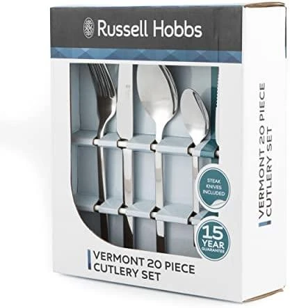 Russell Hobbs RH00855EU Vermont stalo įrankių rinkinys 20vnt Multi ling