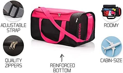 Krepšys Fitness Meteor Nepr 20 L rožinis-juodas 74504