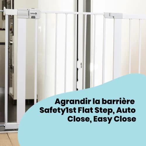 SAFETY 1ST apsauginės tvorelės pratęsimas Easy Close Metal plus Baltas 14 cm, 24204310