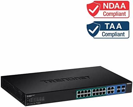 Šakotuvas Trendnet TPE-1620WSF, Valdomas, L2/L3, Gigabit Ethernet (10/100/1000), Maitinimas per Ethernet (PoE), Montuojamas į stelažą, 1U